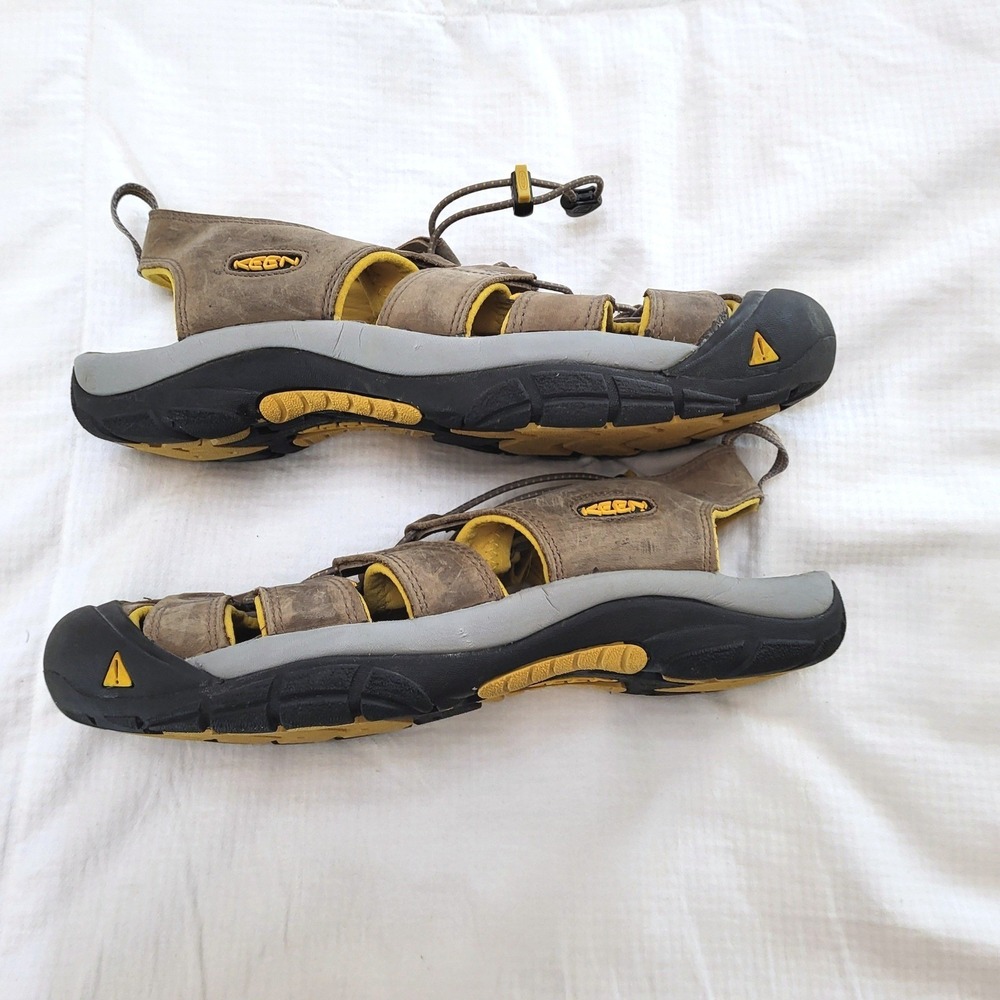 Keen Mens H2 Bison Brown Leather Waterproof River Hiking Gorpcore Sandals 12 - Picture 5 of 11